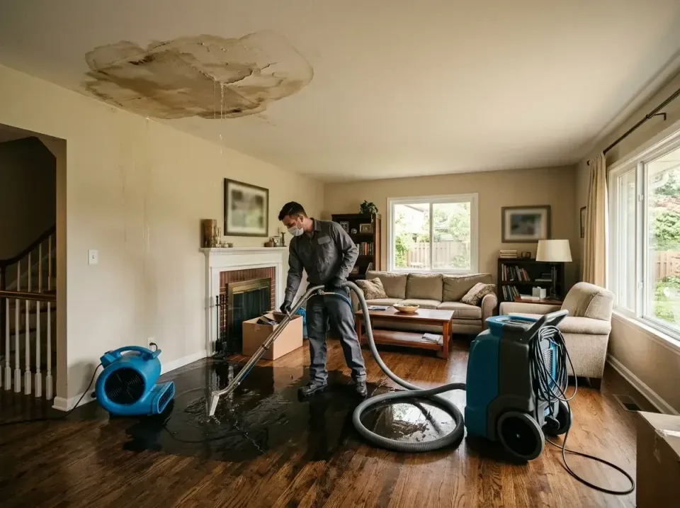 attic-pipe-burst-ceiling-drip-008 — frequently asked questions, Water Damage Restoration & Carpet Care in Montgomery, AL